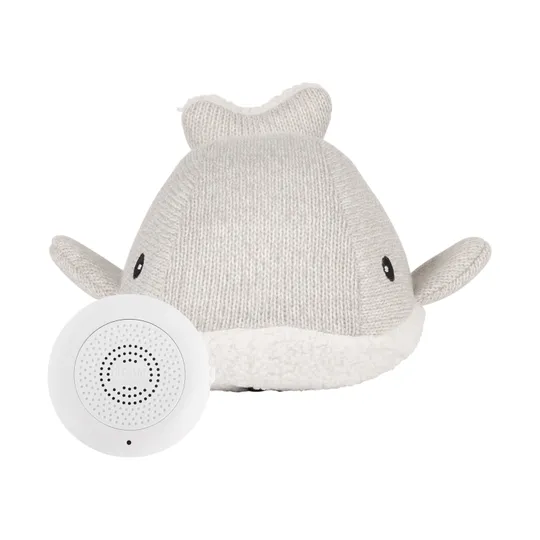 Flow Amsterdam Knuffel - Moby - Grey - Oplaadbare Hartslagknuffel