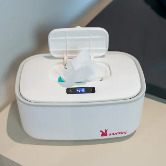 Wumby Billendoekjes Verwarmer - White