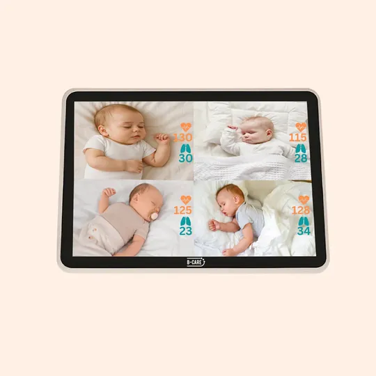 B-Care Baby Nova Sense Touch Babyfoon - Inclusief 1 Camera
