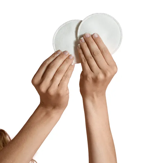 Carriwell Wasbare Zoogcompressen - Katoen - 6 Stuks