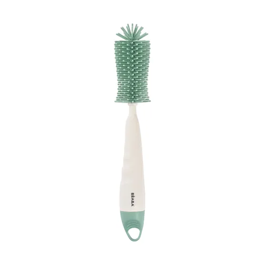 Beaba Flessenborstel - Silicone - Sage Green