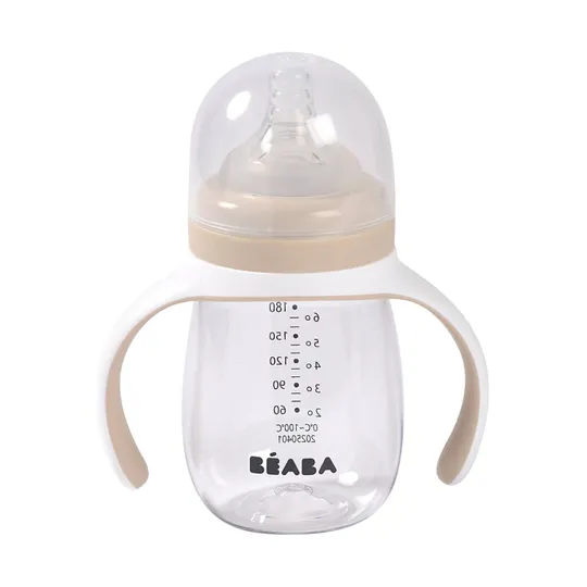 Beaba Meegroeifles - Evolutieve 2-in-1 - 210 ml - Clay