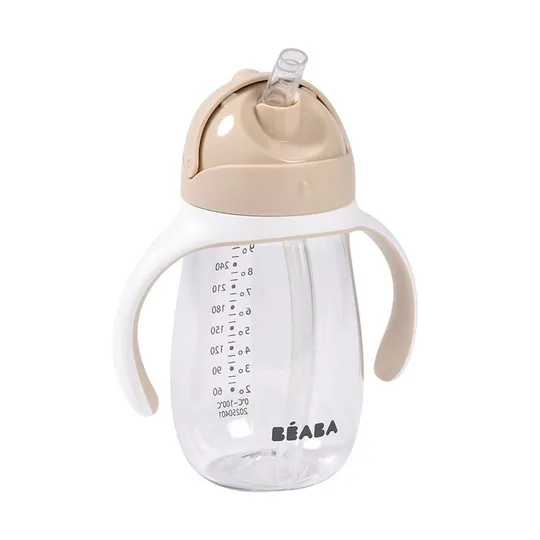 Beaba Drinkbeker Met Rietje - 300 ml - Clay