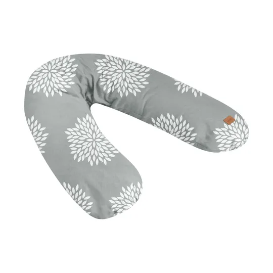 Beaba Verzorgingskussen - Big Flopsy - Grijs - Bloem