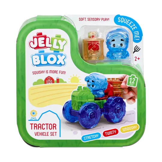 Jelly Blox Tractor & Farmer - Vehicle Set