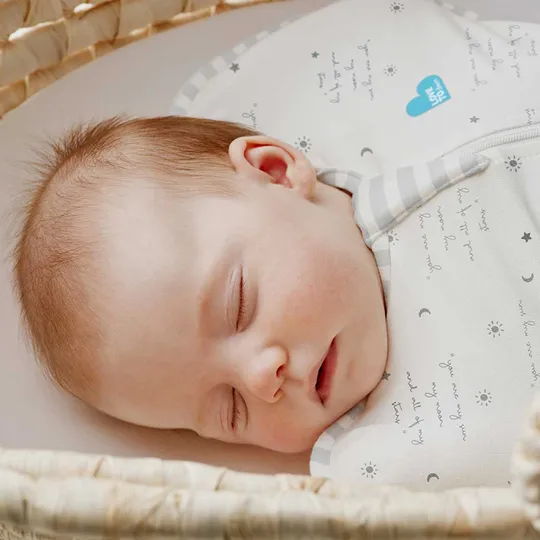 Love to Dream™ Swaddle Up™ 0.2 TOG - Fase 2 - Maat M - White You Are My