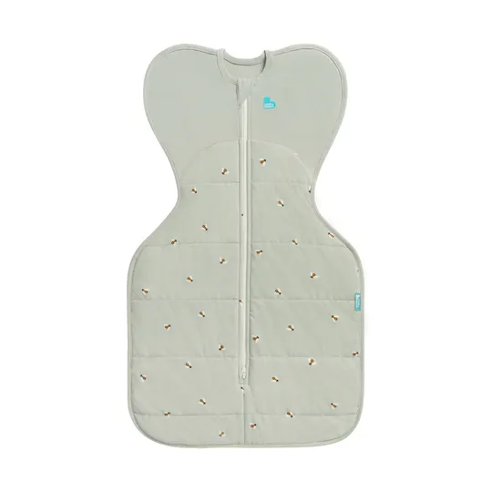 Love To Dream SwaddleUp™ 2.5 TOG - Fase 1 - Maat M - Olive Bees 