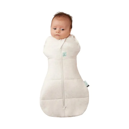 Ergopouch Cocoon Inbaker Slaapzak Oatmeal Marle 3,5 Tog 0-3mnd