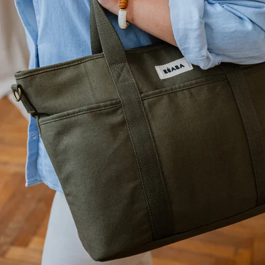 Beaba Madrid Verzorgingstas - Kaki