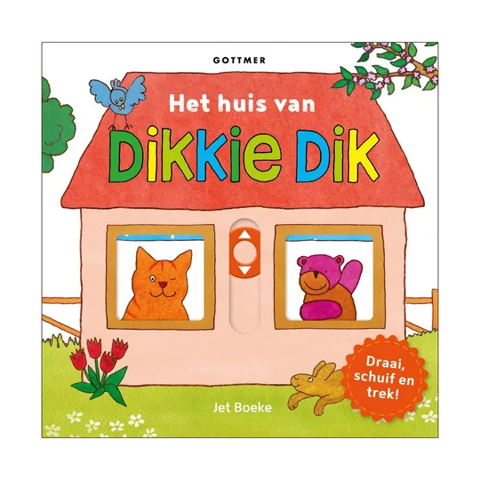 Gottmer Kartonboek - Het huis van Dikkie Dik
