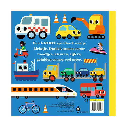Gottmer Boek - Mijn grote speelboek Voertuigen