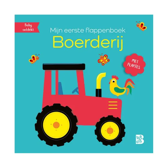 Ballon Flappenboek - Mijn Eerste Flappenboek - Boerderij