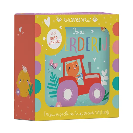 Lantaarn Knisperboekje - Op de boerderij