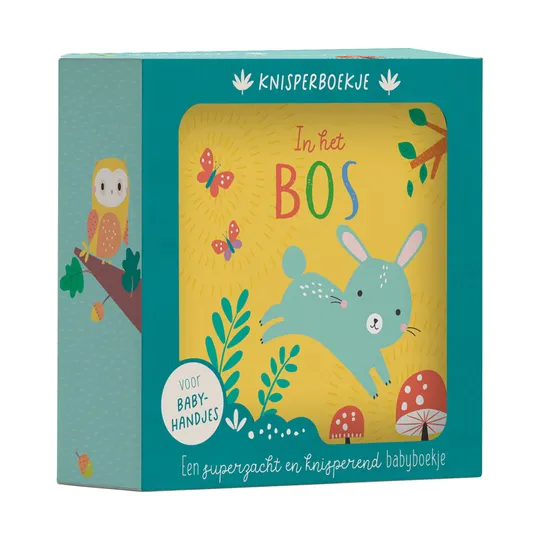 Lantaarn Knisperboekje - In het bos