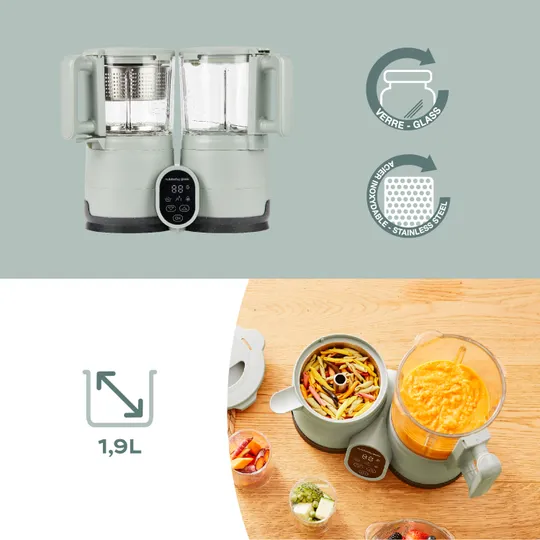 Babymoov Nutribaby - Stoomkoker - Glass