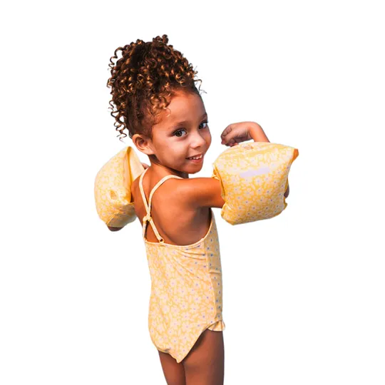 Swim Essentials Florish Yellow Zwembandjes 0‑2 Jaar / 0‑15 KG