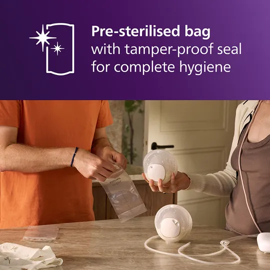 Philips Avent Bewaarzakjes Moedermelk – 180 ml – 50 Stuks