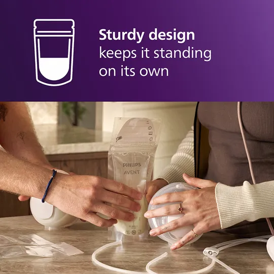 Philips Avent Bewaarzakjes Moedermelk – 180 ml – 50 Stuks