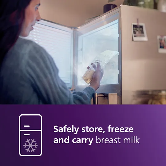 Philips Avent Bewaarzakjes Moedermelk – 180 ml – 50 Stuks