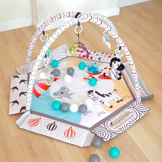 Bo Jungle Speeltapijt Vouwbaar - Midnight Expedition