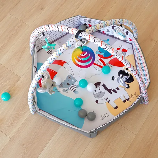 Bo Jungle Speeltapijt Vouwbaar - Midnight Expedition