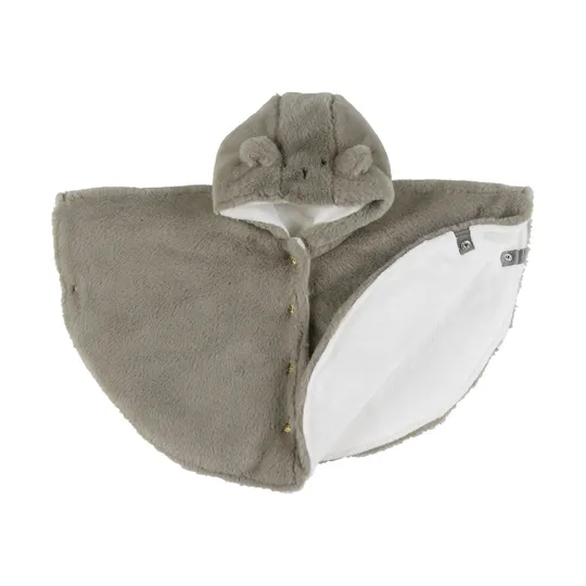 Noukie's M&M25 Poncho Imitatiebont - 6 - 12 Mnd - Kaki 