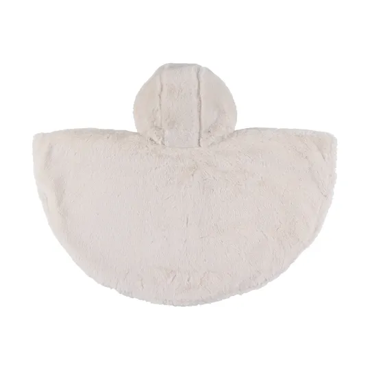 Noukie's M&M25 Poncho Imitatiebont - 6 - 12 Mnd - Beige 