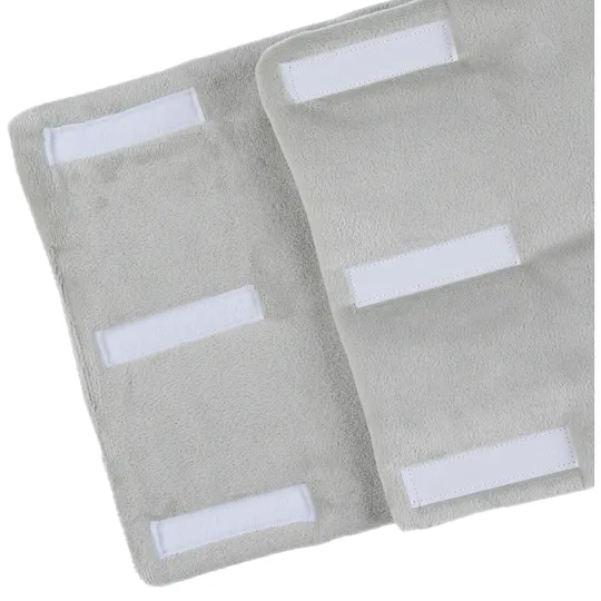 Noukie's F&O Deken - 100 x 140 cm -  Mousseline/Sherpa - Kaki 