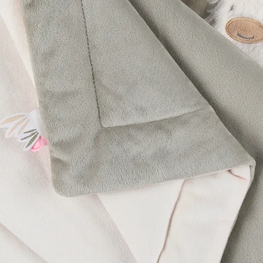 Noukie's F&O Deken - 100 x 140 cm - Veloudoux - Kaki