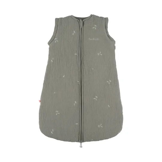 Noukie's F&O Slaapzak Met Borduursel - Gewatteerde Mousseline - Kaki