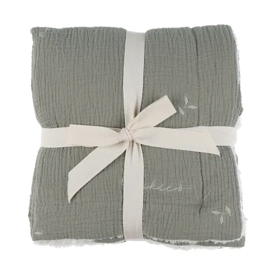 Noukie's F&O Deken - 75 x 100 cm - Mousseline/Sherpa
