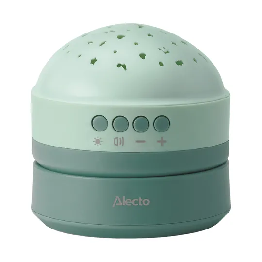 Alecto Projector Met White Noise - BC130 - Groen