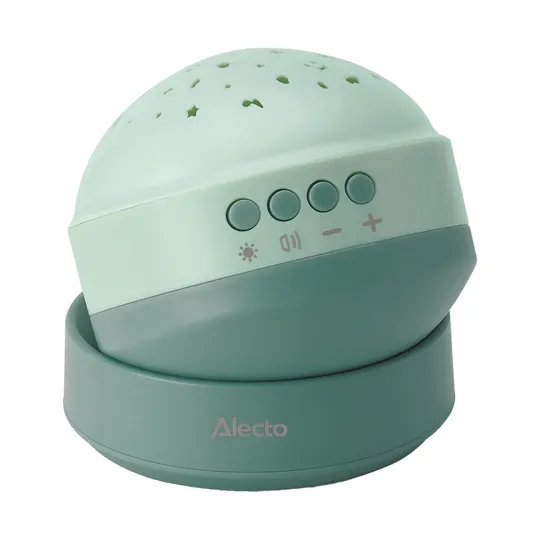 Alecto Projector Met White Noise - BC130 - Groen