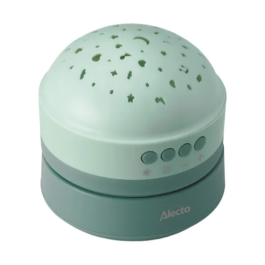 Alecto Projector Met White Noise - BC130 - Groen