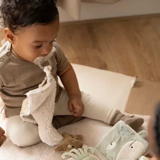 Baby’s Only Buggyboekje – Animals – Laurel Green/Warm Linen