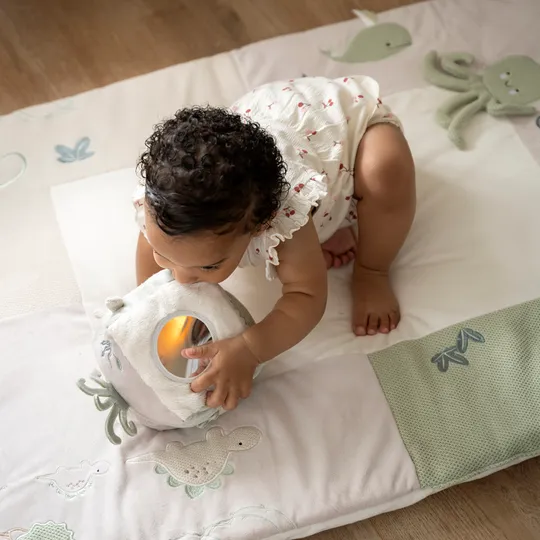 Baby’s Only Activiteitenkubus Animals - Laurel Green/Warm Linen