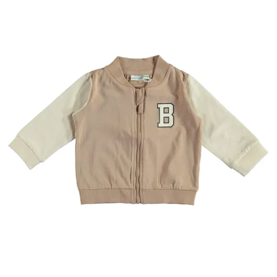 Babylook Bomberjack - Warm Taupe/Buttercream
