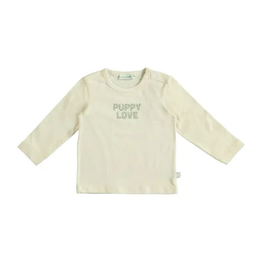 Babylook Puppy Love T-Shirt - Mt. 50 - Buttercream