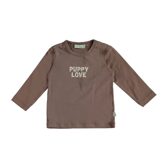 Babylook Puppy Love T-Shirt - Mt. 56 - Deep Taupe