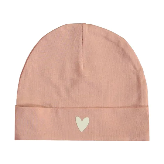 Babylook Heart Muts - Newborn - Pale Blush