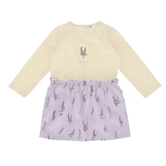 Babylook Lavender Jurk – Be Kind - Buttercream