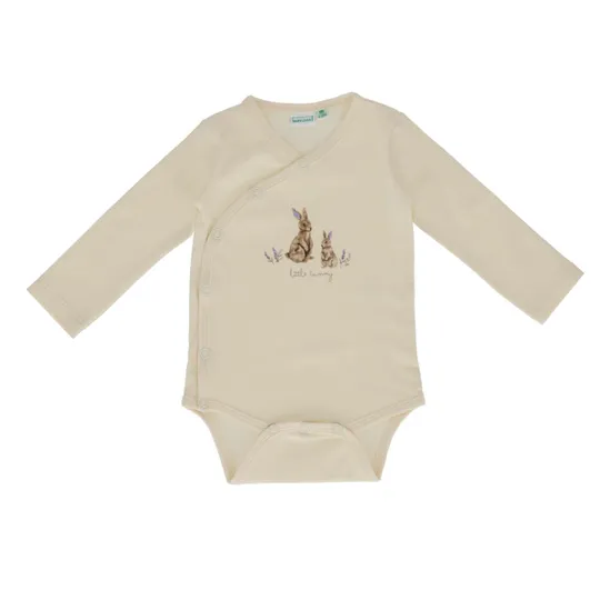 Babylook Lavender Romper Overslag – Buttercream