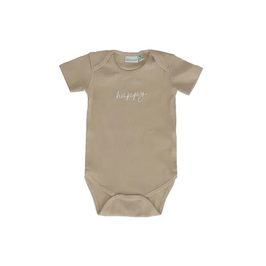 Babylook Romper Korte Mouw Rib