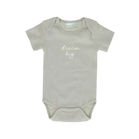 Babylook Romper Korte Mouw - Maat 62 - Mineral Grey