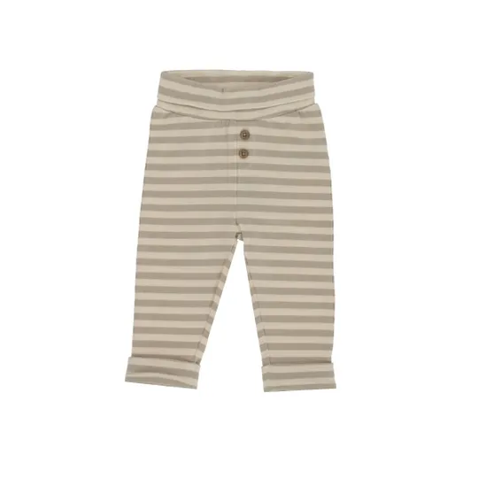 Babylook Bugs Broek Buttons Stripe - Island Fossil