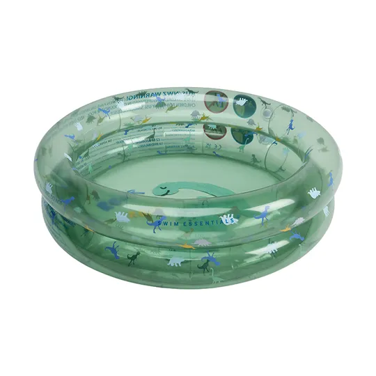 Swim Essentials Baby Zwembad - Blauw Groen - Dino - Ø60 cm