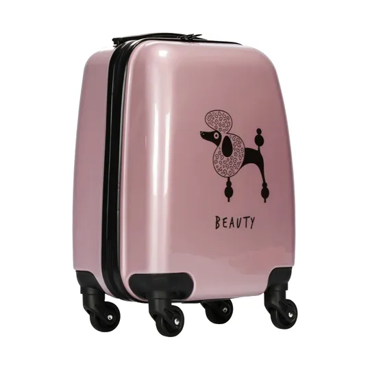 Puck Kinderkoffer Poodl Rose 46 cm