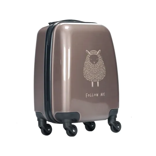 Puck Kinderkoffer Sheep Taupe 46 cm