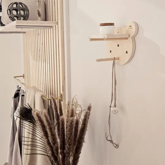 BamBam Wooden Bear Pegboard (Small) Eco Fiendly