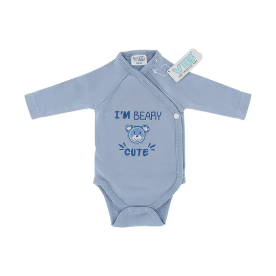 VIB I'm Beary Cute Overslagromper - 0-3 mnd